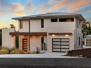 Brand New Sleek Modern Estate with Sweeping Bay Views